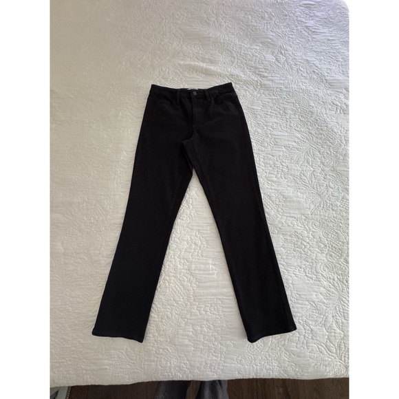 Universal Thread Denim - Universal Thread Black High Rise Slim Straight Jeans Size 2 / 26R